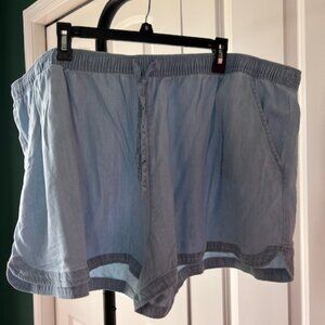 So soft low rise draw string shorts 3X